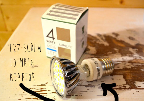 E27-MR16-converter