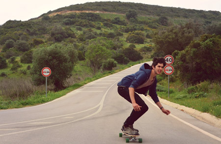 Abec-7 bearings. This thing flies!