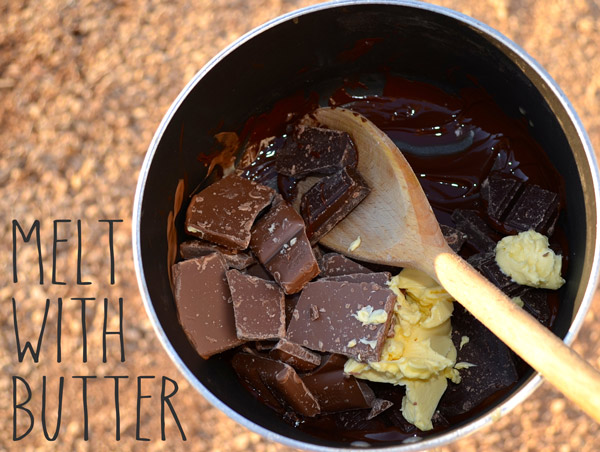 Melt really slowly with a load of butter. You can just leave in the sun.