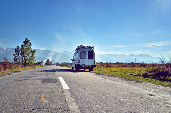 Near the village of Cârţişoara on the North side of the mountains