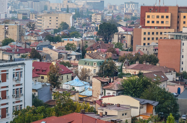 Rooftops looking North. I like the colours and the mix of old and new