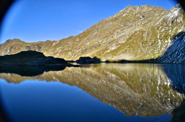 Bâlea Lake – a glacial lake at the top on the north side, just before the tunnel