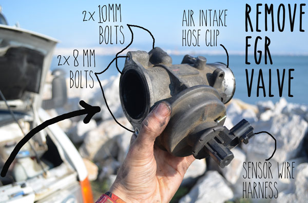 egr-valve-removal