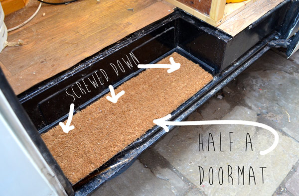 doormat-in-van