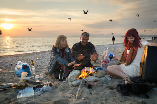 greece-in-a-campervan-christmas-on-beach