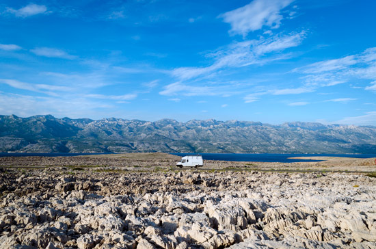 pag-island-croatia-rocks