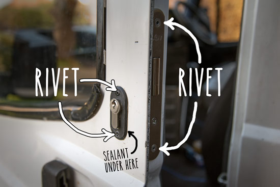 fitting-locks-for-vans-extra-campervan-security-rivet