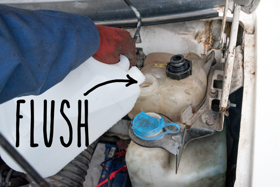 change-engine-coolant-flush
