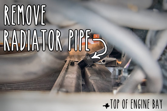 change-engine-coolant-radiator-pipe