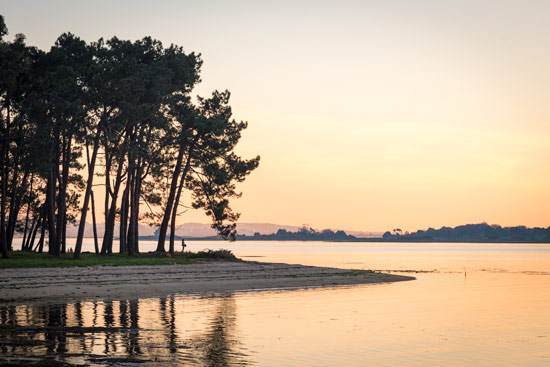 north-spain-by-campervan-o-grove-island-sunset