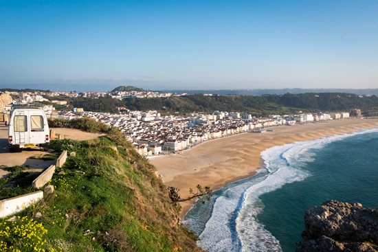 travelling-portugal-by-campervan-nazare-cliff
