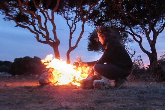 Morocco-by-campervan-sidi-kaouki-beach-fire