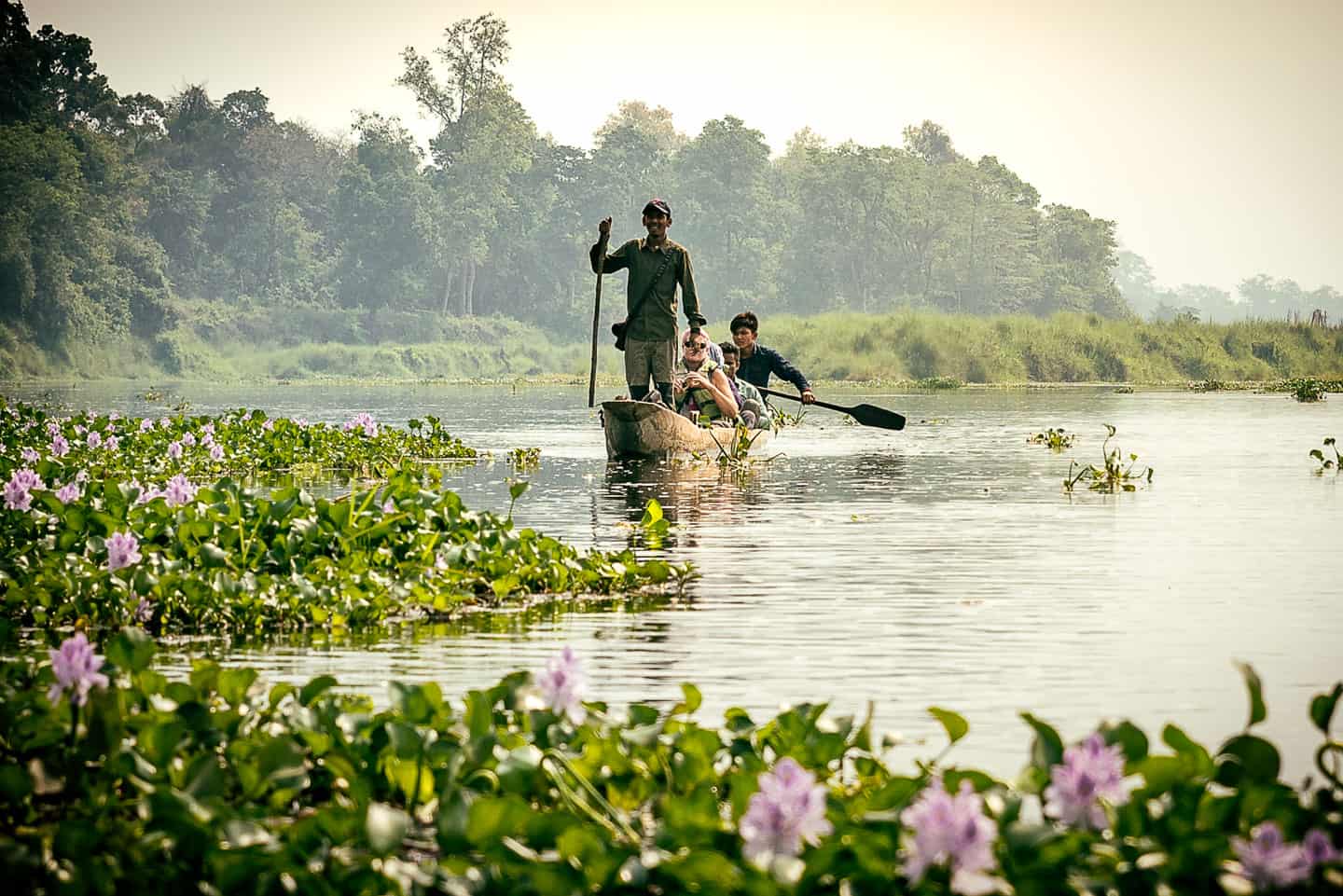 Treking in the jungle Nepal