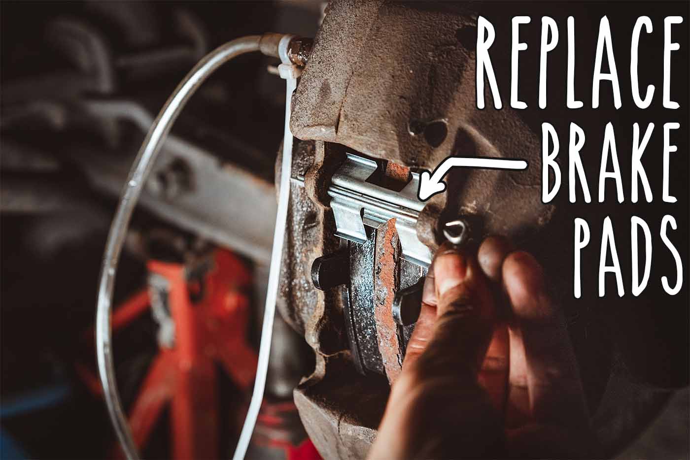 replacing van's brake pads